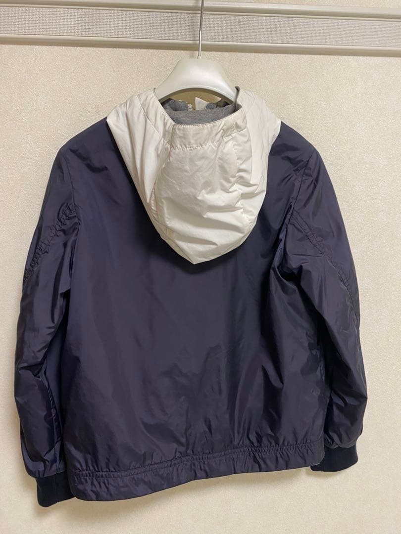 月末価格【美品】MONCLER キッズ フード付ジャケット リバーシブル