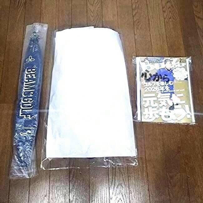 BEAMS ビームスキャディバック ゴルフバック 高級 限定 正規品