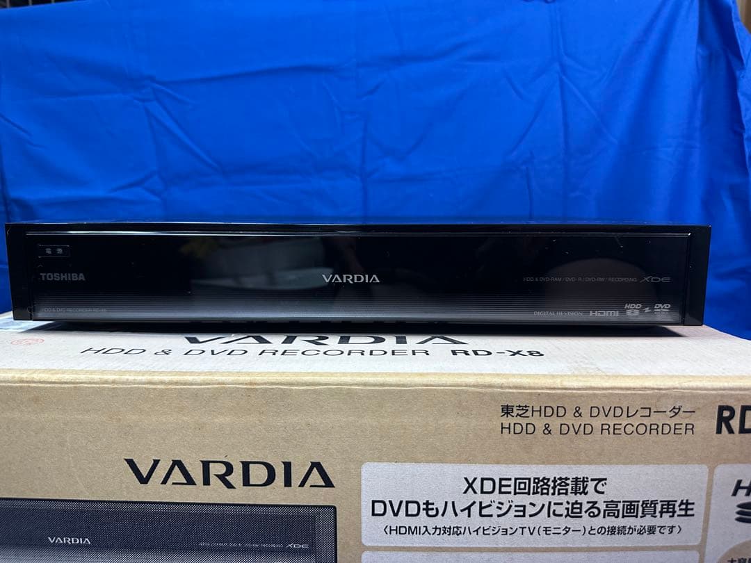 【ザジ】　東芝 DVD/HDDレコーダー RD-X8 フラッグシップ機