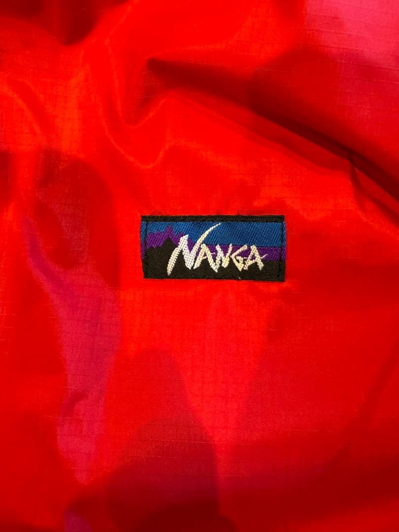 NANGA(ナンガ)オーロラ ダウンジャケット サイズL 赤