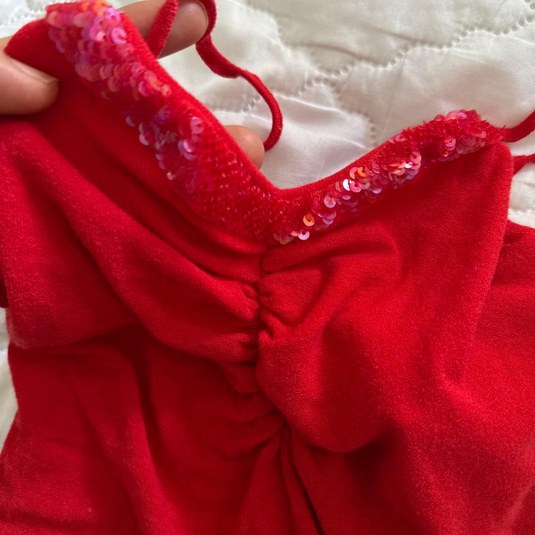 ブルーガール　トップス　タンクトップ赤