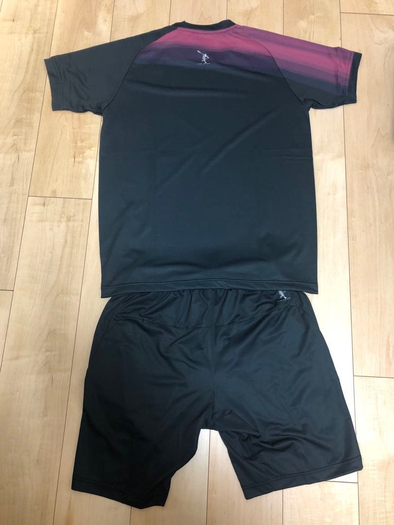 ワウリンカ　限定　ウェア　セットアップ　黒×ピンク　Mサイズ　ヨネックス　テニス