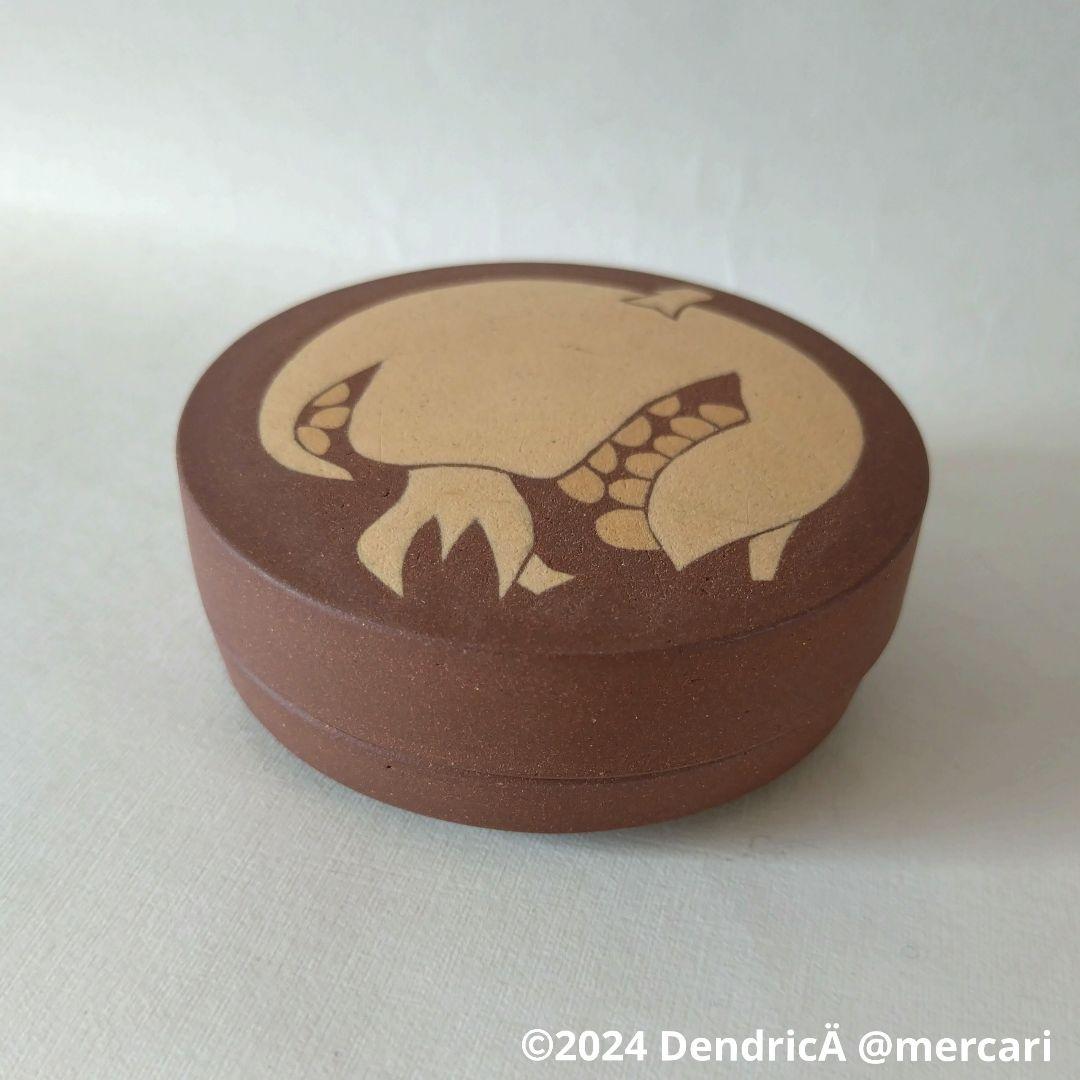 象嵌彩　柘榴　印盒　今井政之　共箱　新品未使用　香合　小物入れにも　茶道　茶道具