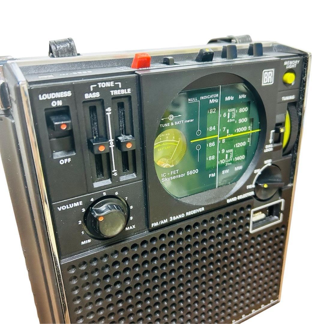 SONY スカイセンサー 3バンドレシーバー FM/MW/SW (BCLラジオ)