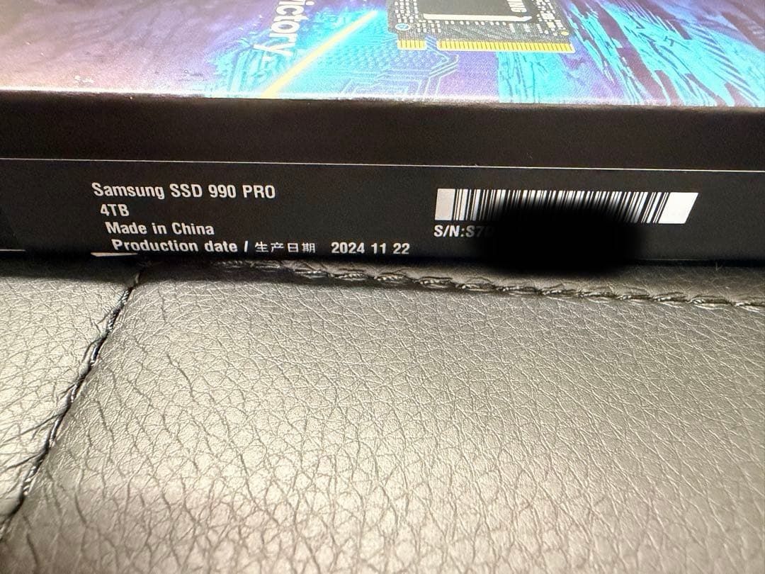 Samsung 990 PRO 4TB SSD 中古品