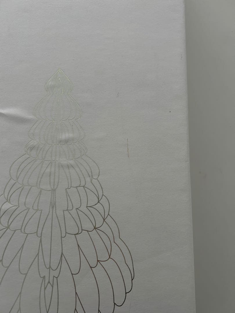 ザラホーム　クリスマス　ペーパー　フロアツリー