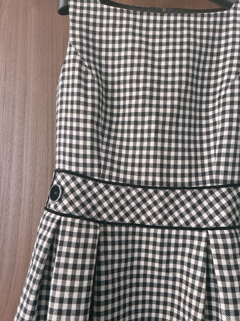 foxey 43901 パレード　ワンピース　チェック　38サイズ