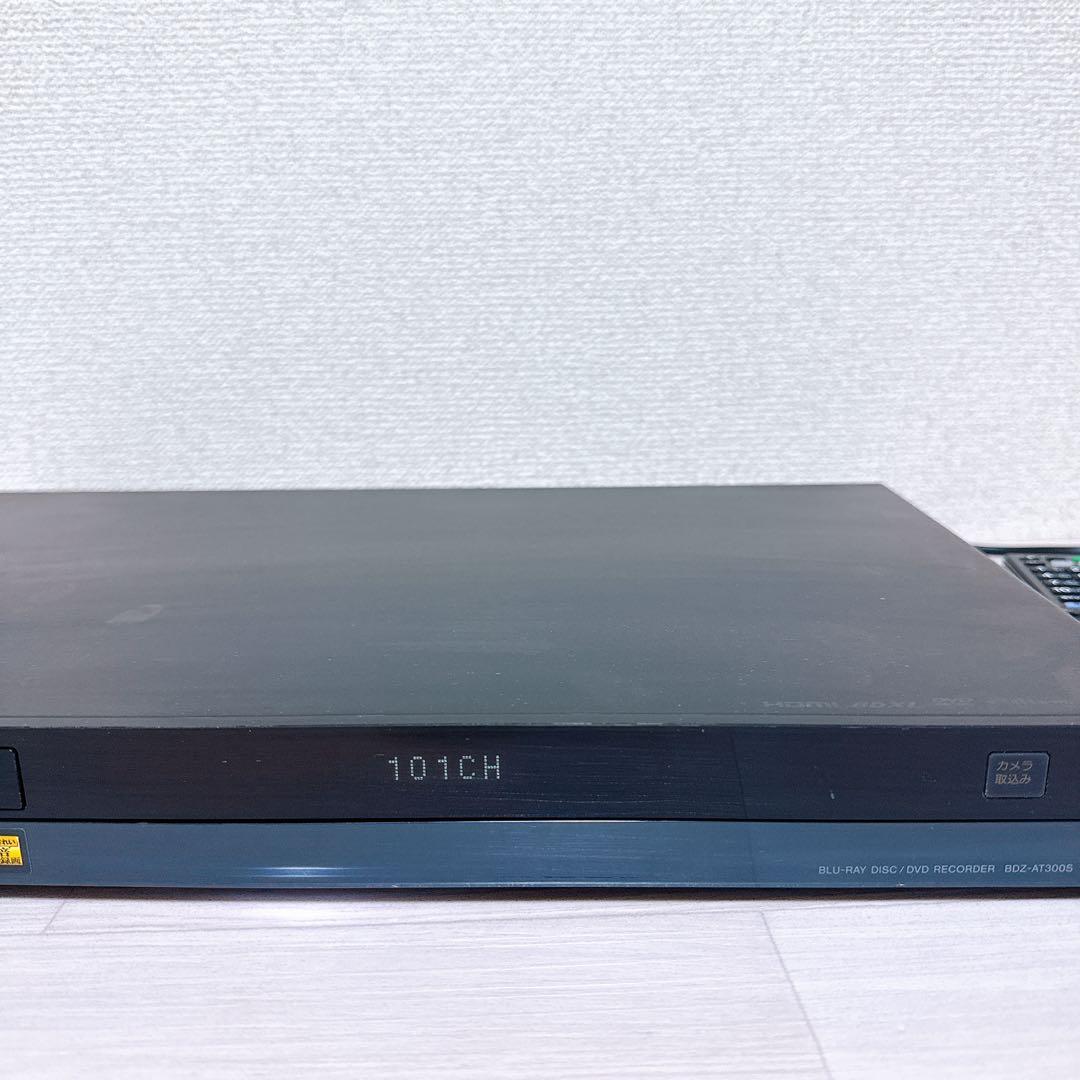 1337【美品】SONY ブルーレイレコーダー BDZ-AT300S リモコン付