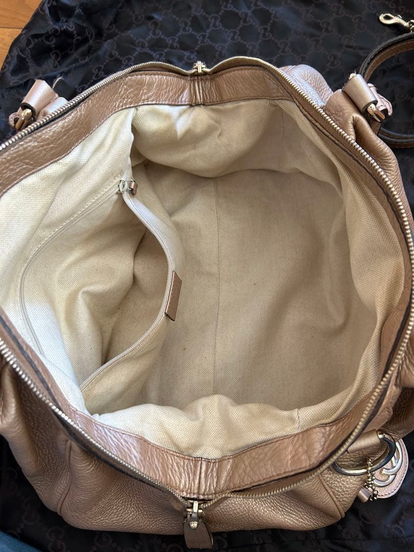 お値下げ：GUCCIスーキーミニボストンバック