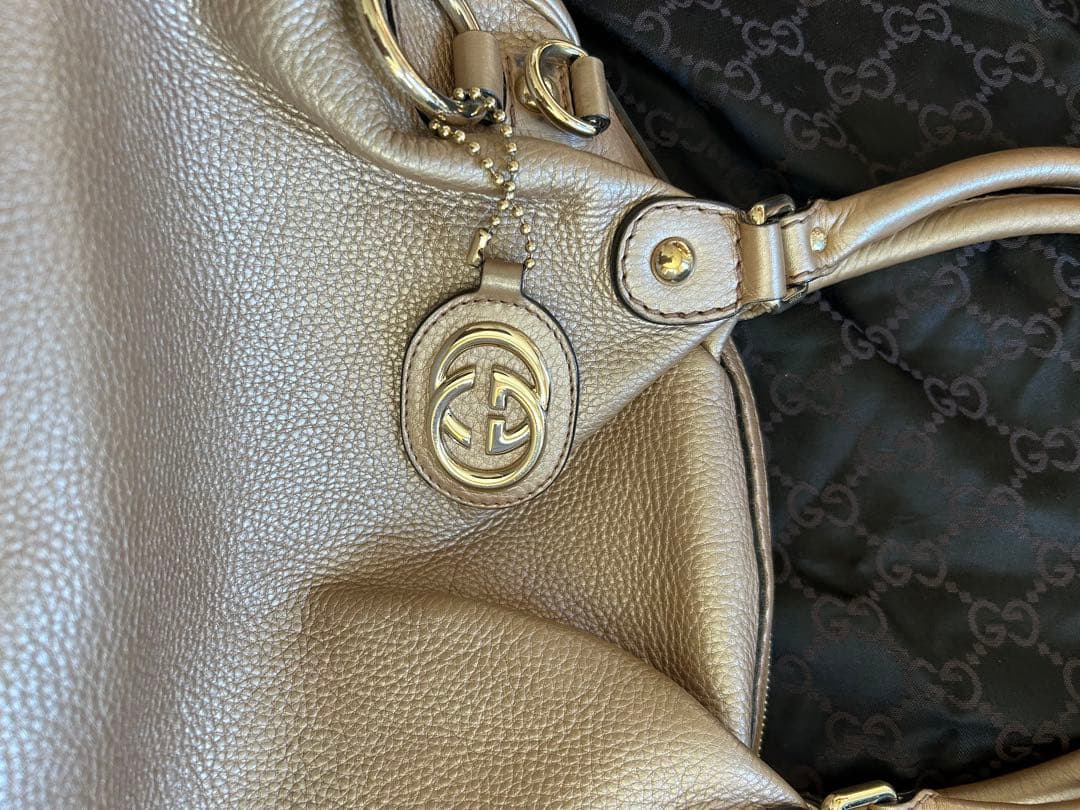 お値下げ：GUCCIスーキーミニボストンバック