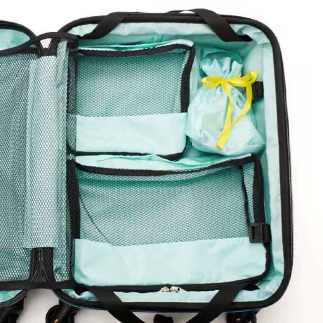 ドラえもん キャリーケース　ライトブルー　37L