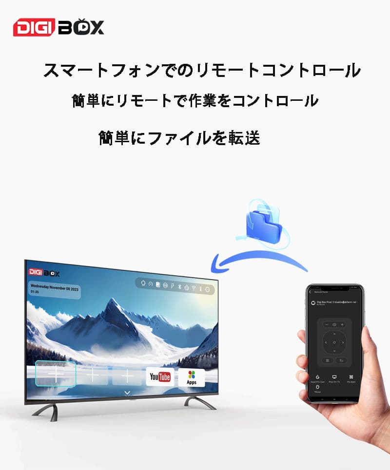 Digibox D3 plus アメリカスポーツ番組専用 テレビボックス