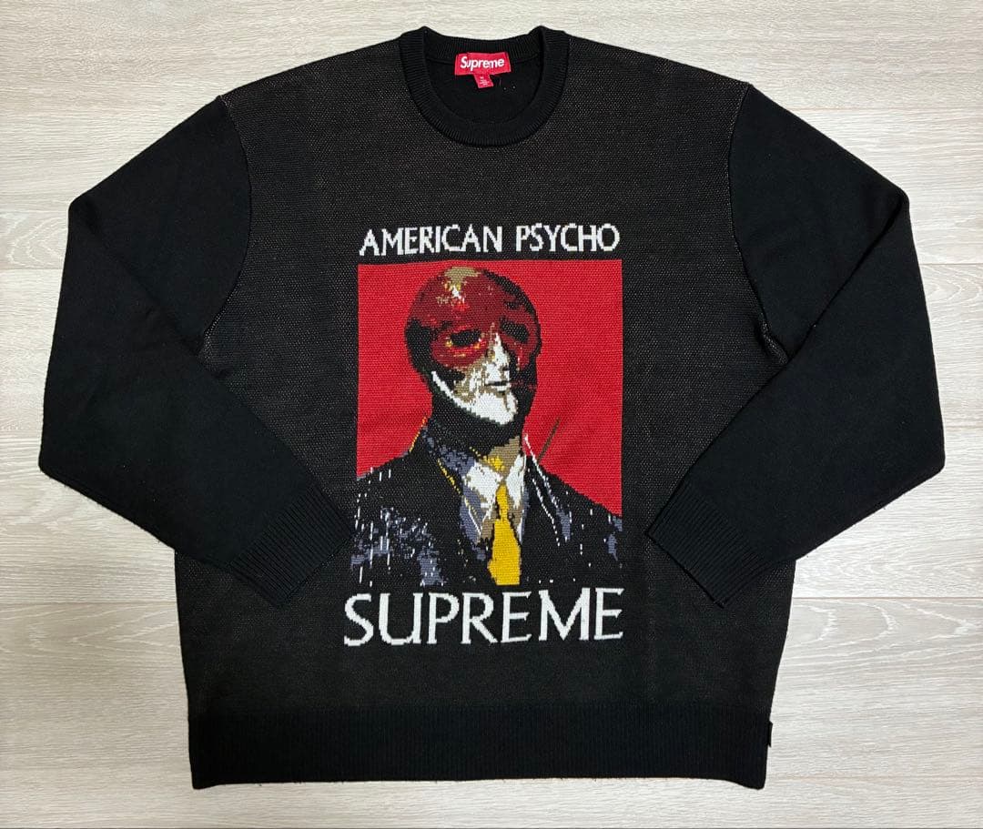 早い者勝ち！supreme American Psycho Sweater