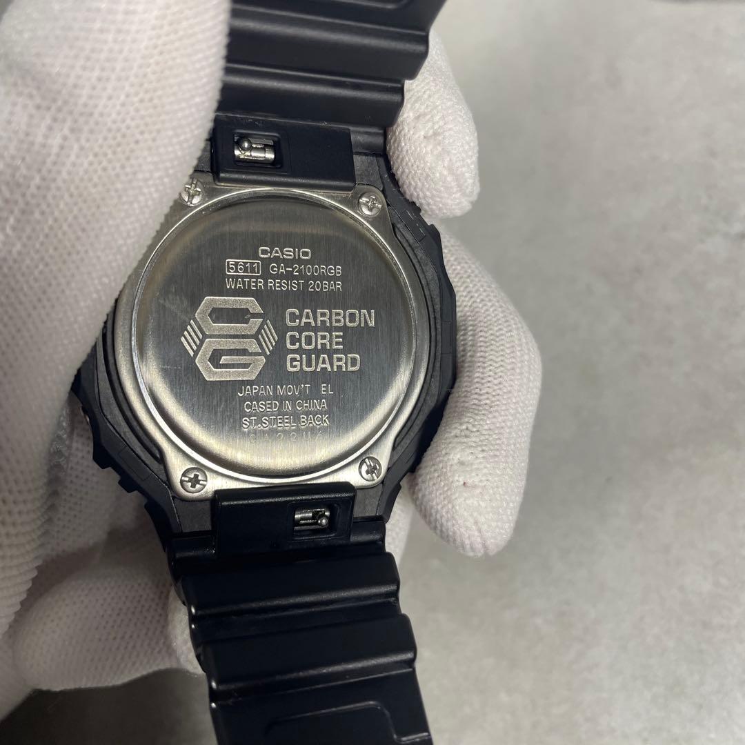 ✨箱付き＆美品✨ CASIO G-SHOCK GA-2100RGB-1AJF