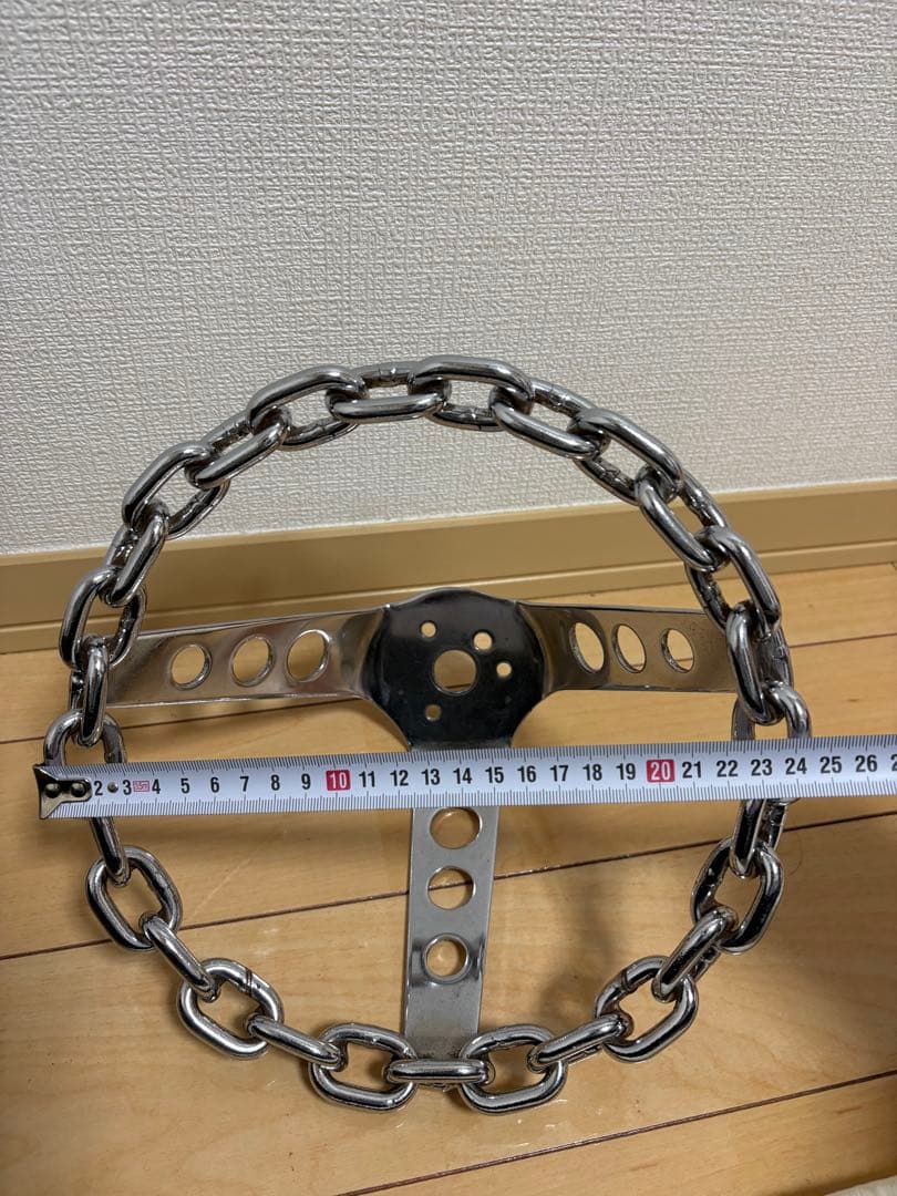 チェーンステアリング クローム ローライダー