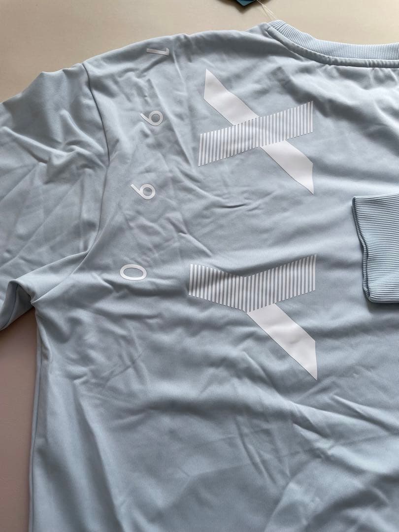 新品　ロキシー　セットアップ　水色　ジャージ　スポーツウェア