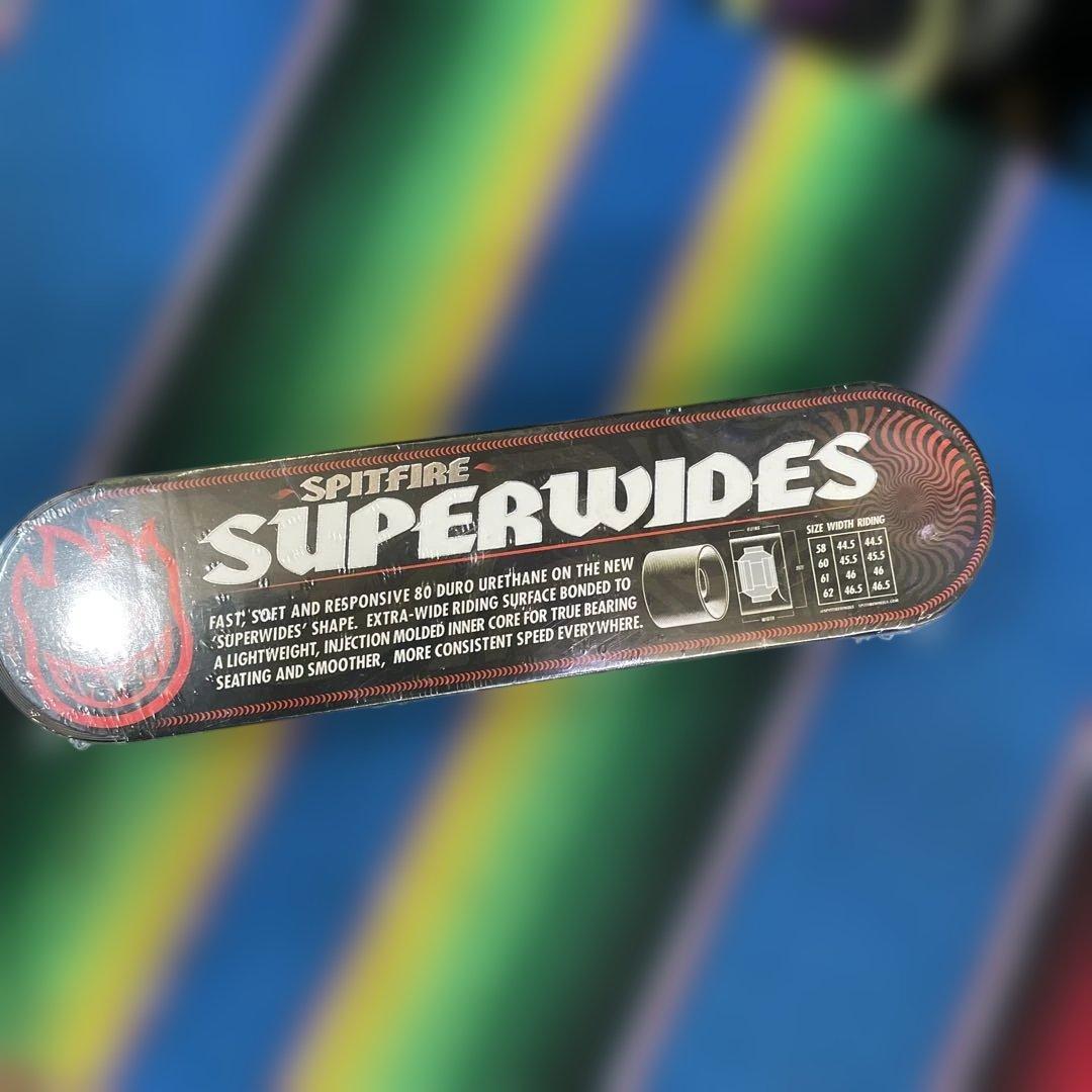Spitfire Superwides 62mm スケートボード　ウィール