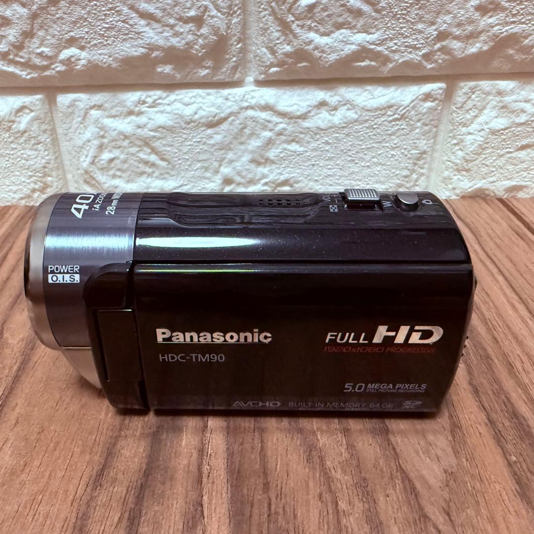 【美品】Panasonic HDC-TM90 デジタルビデオカメラ