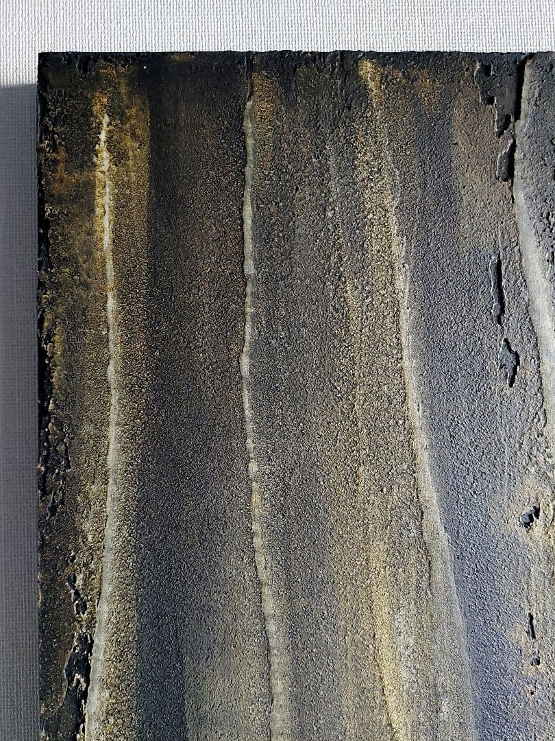 テクスチャーアート★73×51.5×2.5㎝　抽象画 現代アート　インテリア