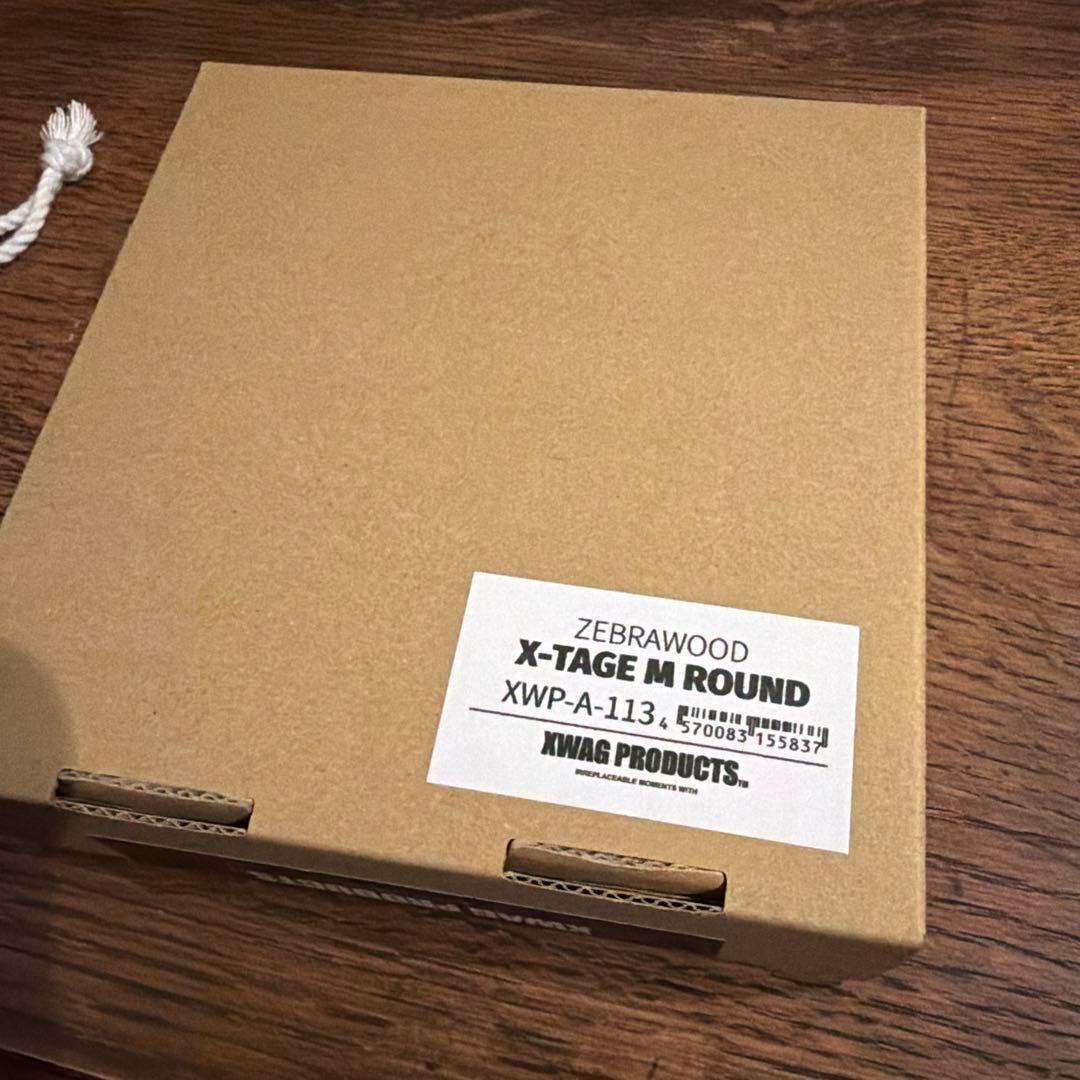 XWAG PRODUCTS アウトドアコースター 希少 ゼブラウッド