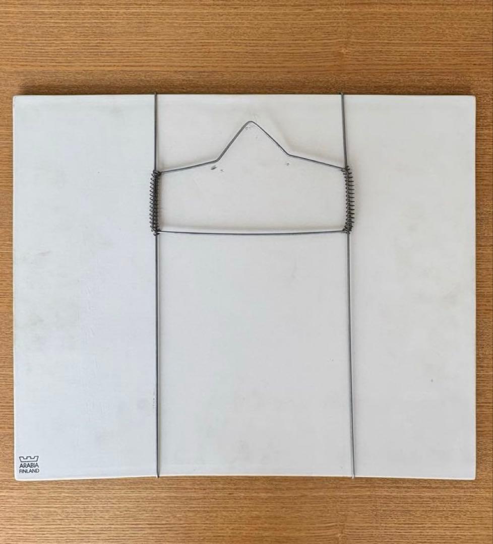 ARABIA ヘルヤ \"Sininen Onnentalo\" 特大陶板画