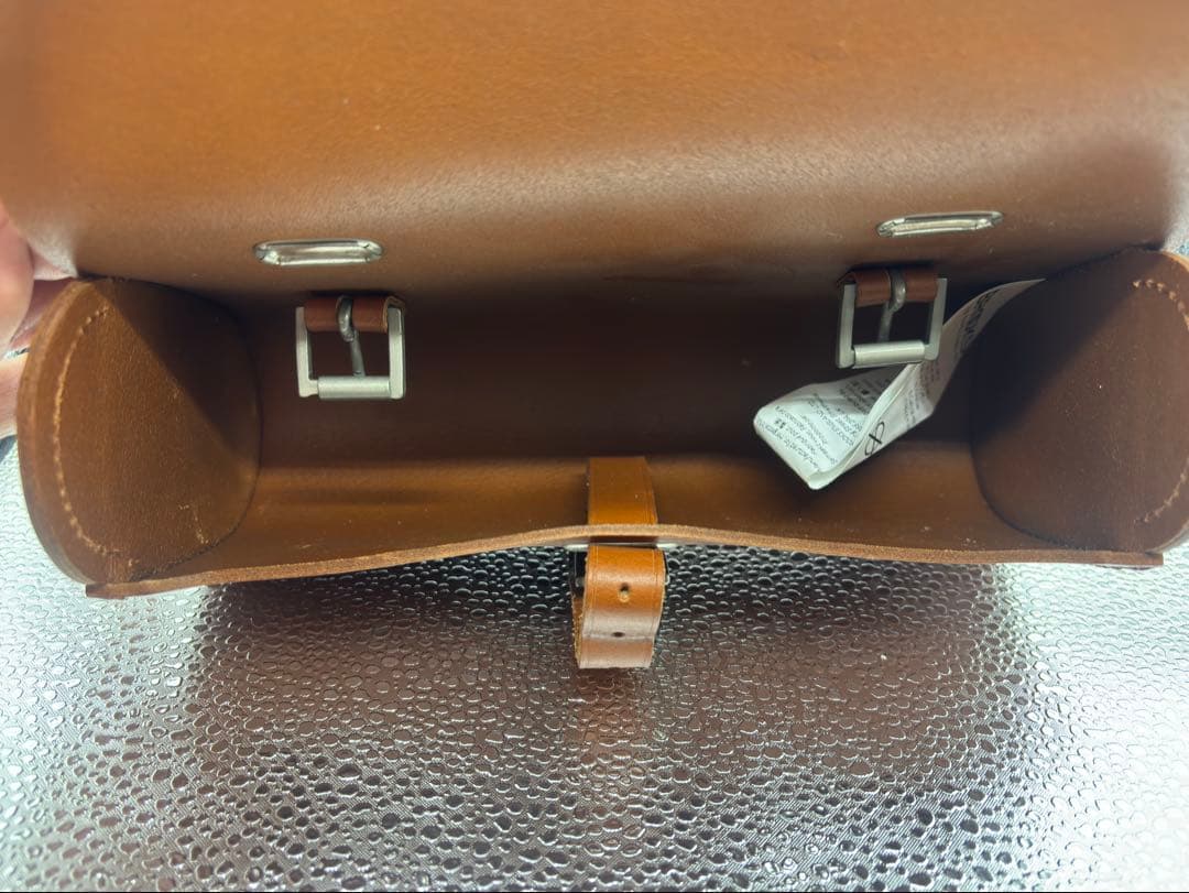 【美品・人気色】BROOKS チャレンジャー ツールバッグ ラージ 本革 ハニー