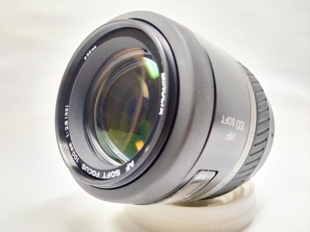 【動確/良品】MINOLTA AF 100mm F2.8 SOFT