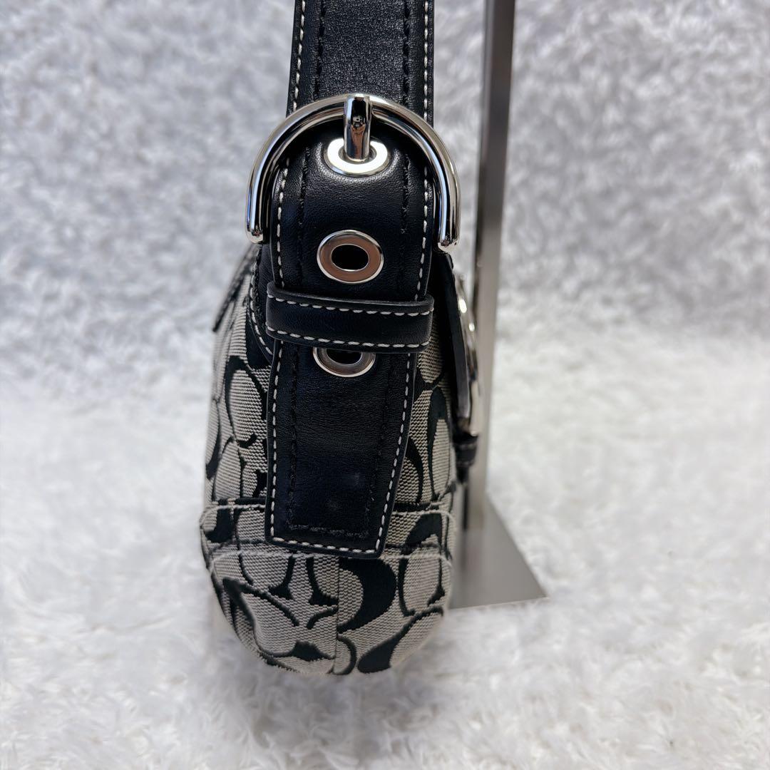 美品 COACH ソーホーワンショルダー シグネチャー 10269 y2k