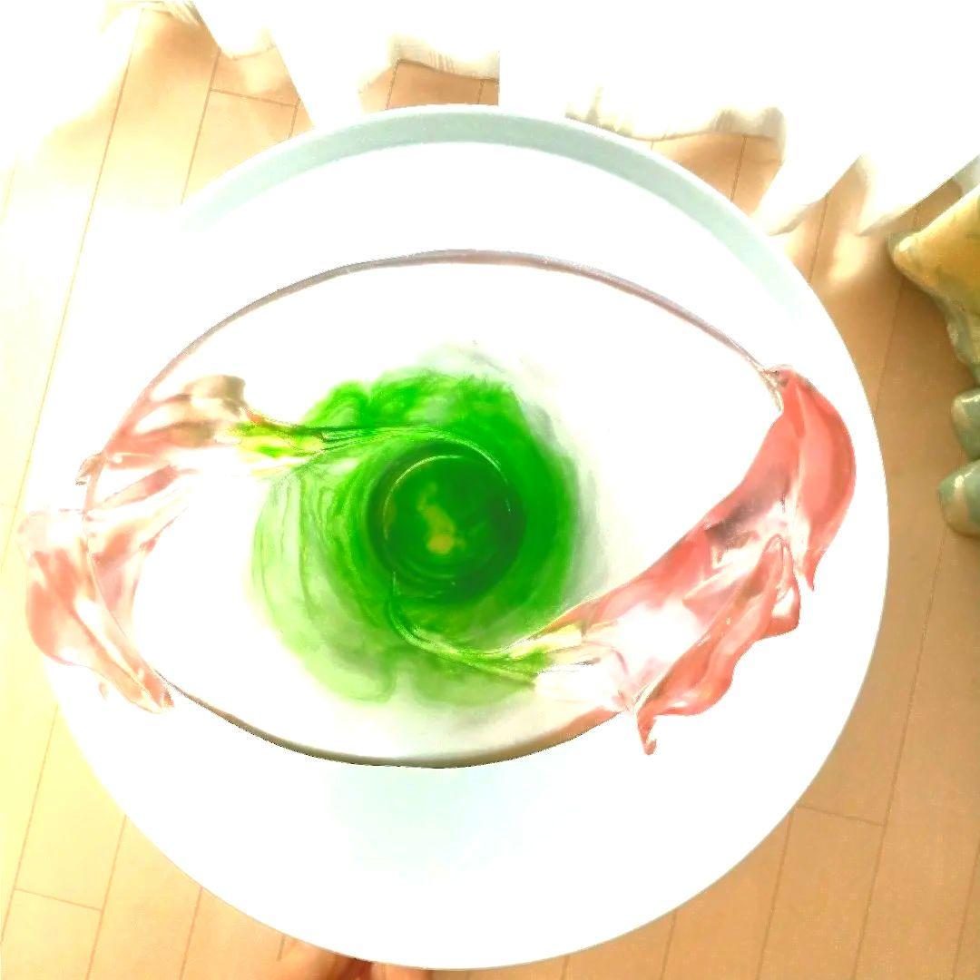 綺麗な花瓶 、アート、美術品、置物、安全アクリルガラス、地震、1つ有ると生活を豊