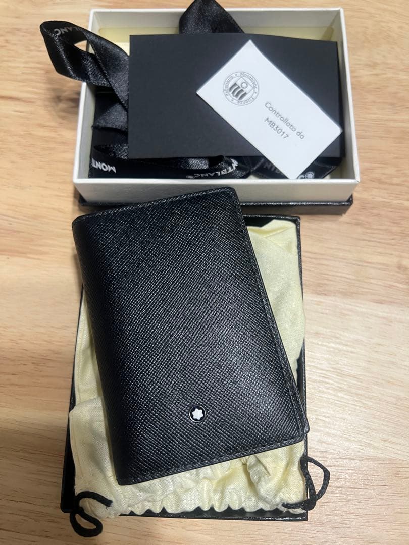 【新品】MONTBLANC モンブラン カードケース 名刺入れ　付属品付き