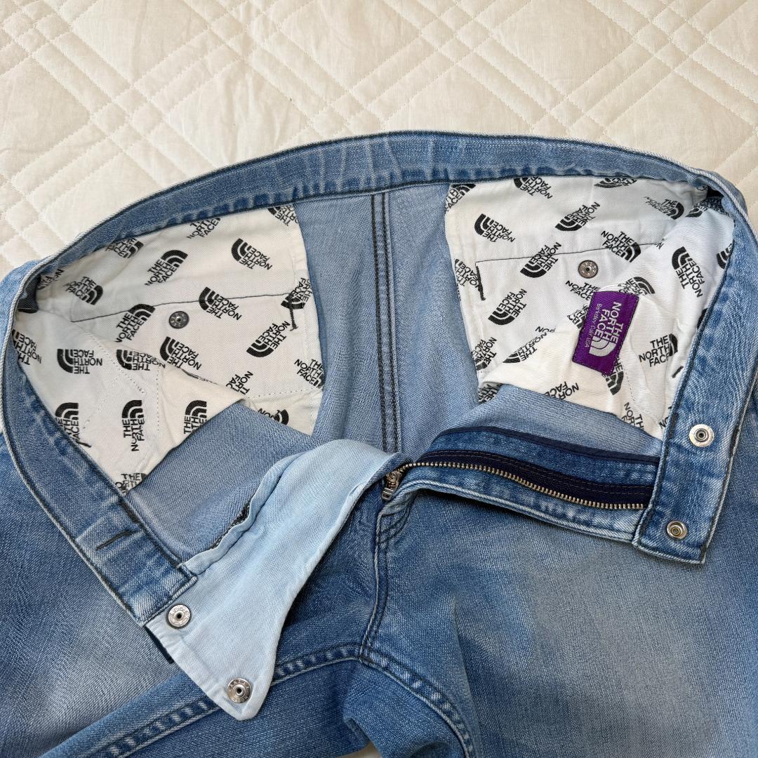 ノースフェイス パープルレーベル テーパード デニム W32 NT5554N