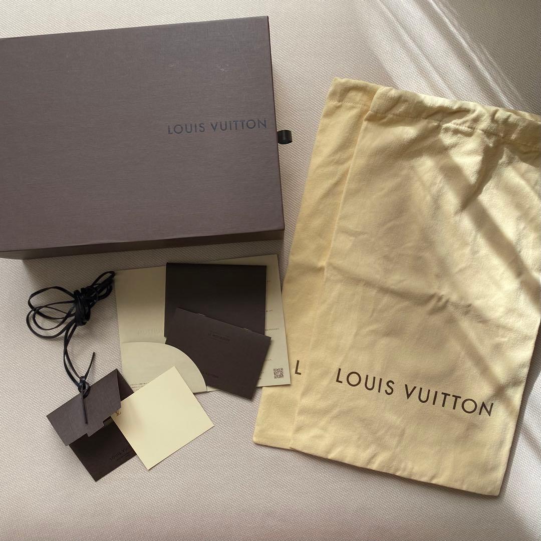 LOUIS VUITTON スエード フラットシューズ ブラック 34 1/2