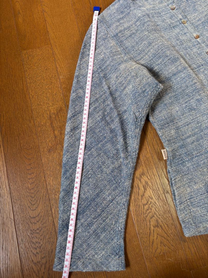 うさとの服　ウサト usaato トップス　シャツ　羽織り　上着　手織りコットン