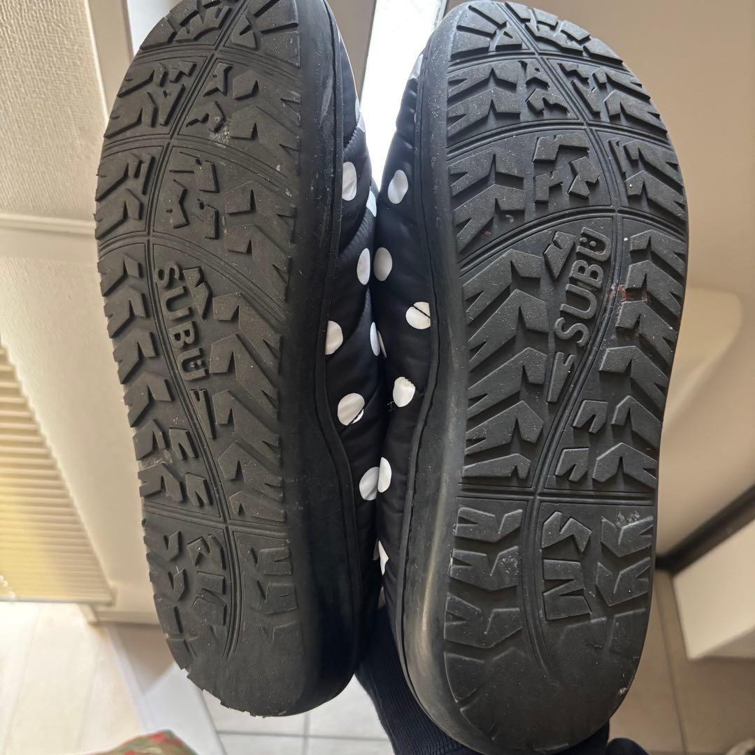 SUBU 水玉 スリッパ サンダル 24-25.5 サイズ1 ドット