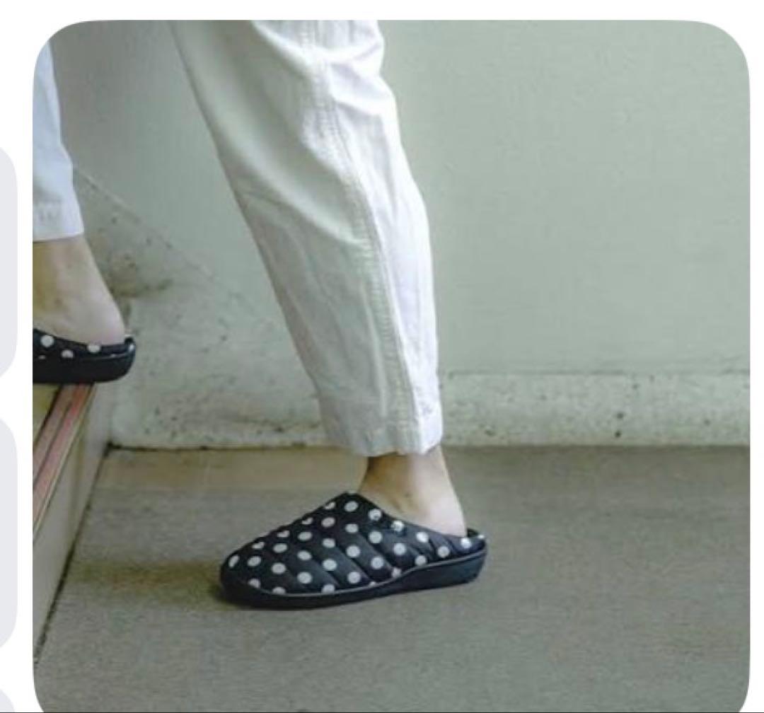 SUBU 水玉 スリッパ サンダル 24-25.5 サイズ1 ドット