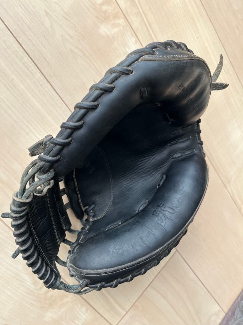 ミズノ 少年用軟式　キャッチーミット　黒