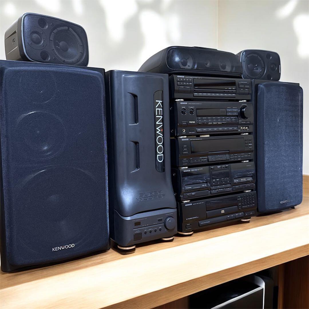 ③送料込み KENWOOD ROXY J7 システムコンポ バブルコンポ 最上位