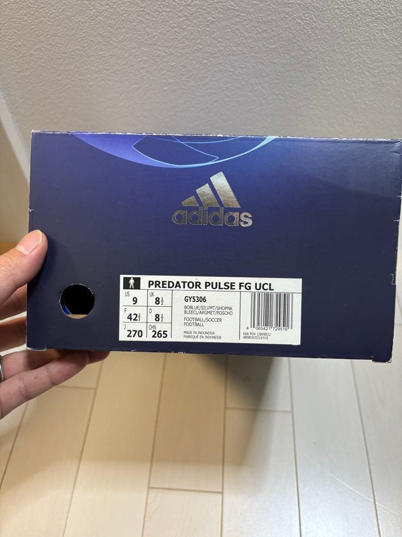 最終値下げ！　復刻版プレデターパルス　FG チャンピオンズリーグモデル　27.0