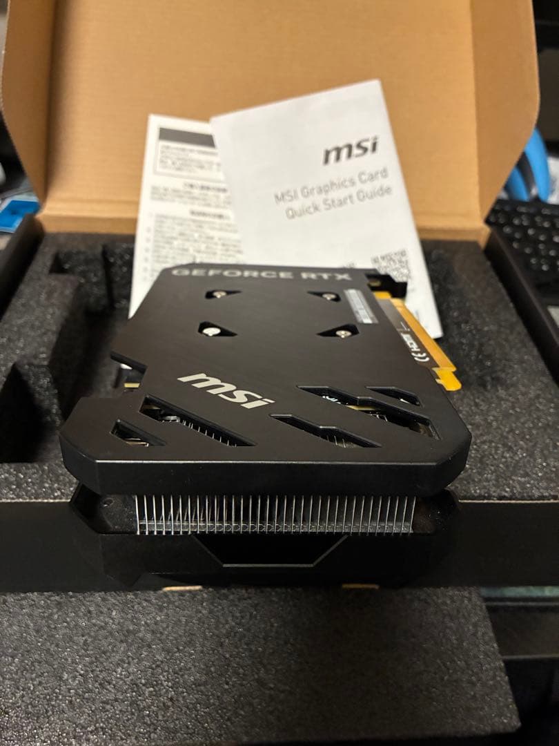 グラフィックボード・グラボ・ビデオカード MSI GEFORCE RTX4060 VENTUS 2X BLACK