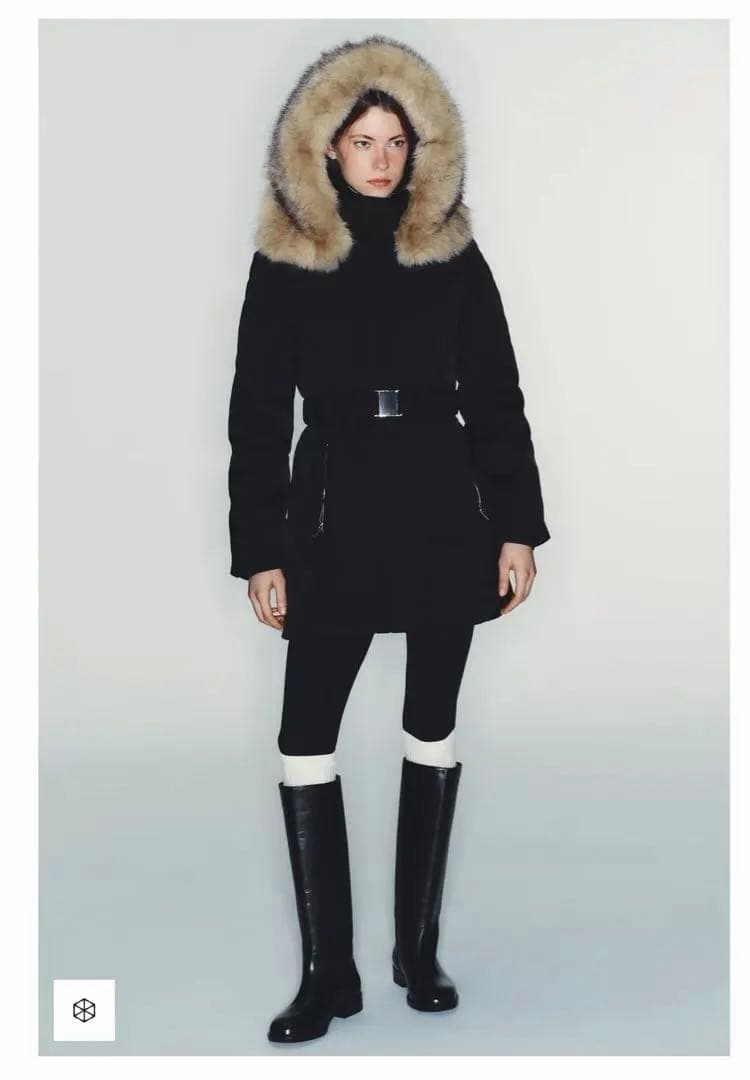 young 様 御専用　ZARA フラットリアルレザーブーツ　40 26㎝