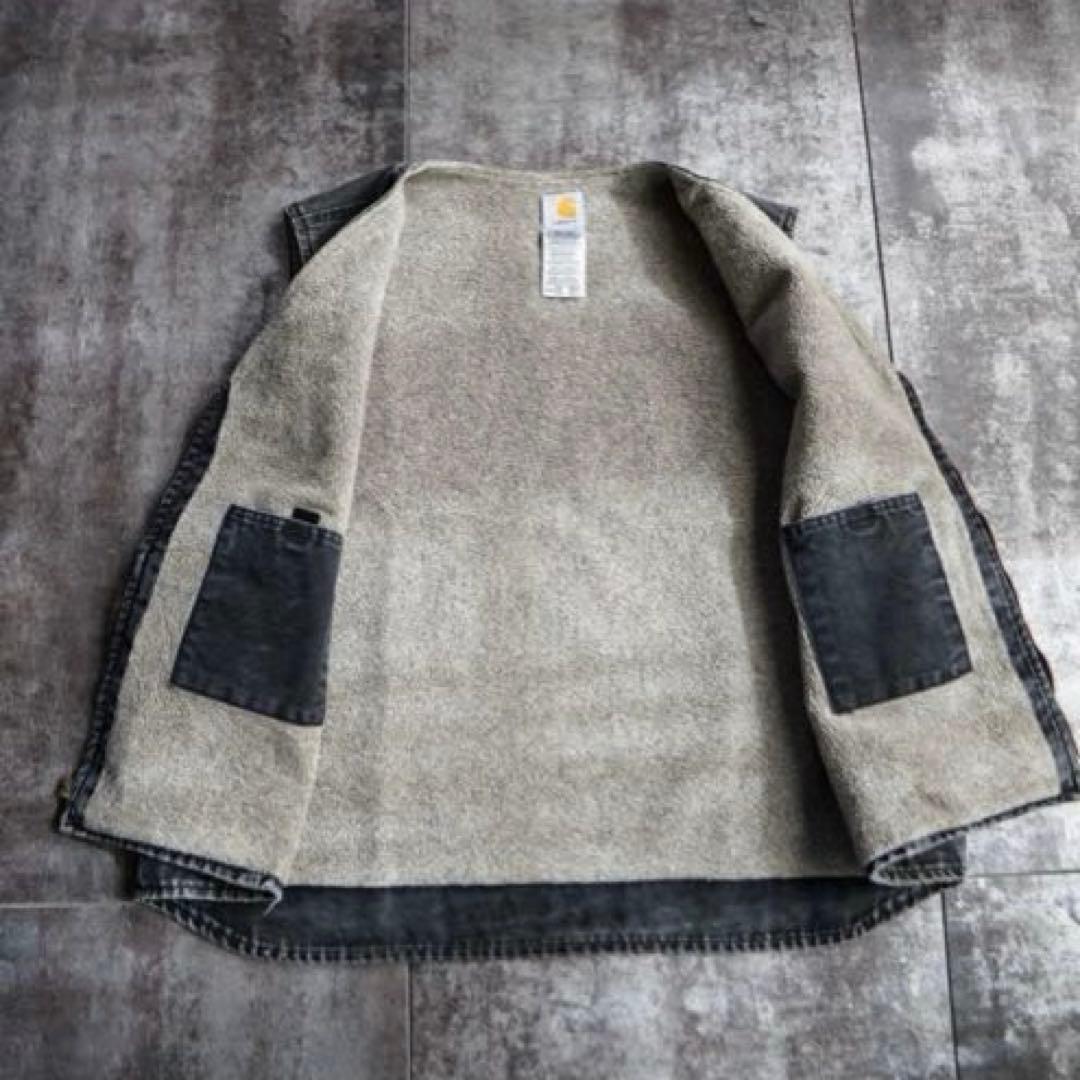 00s carhartt 裏地ボア ダック べスト