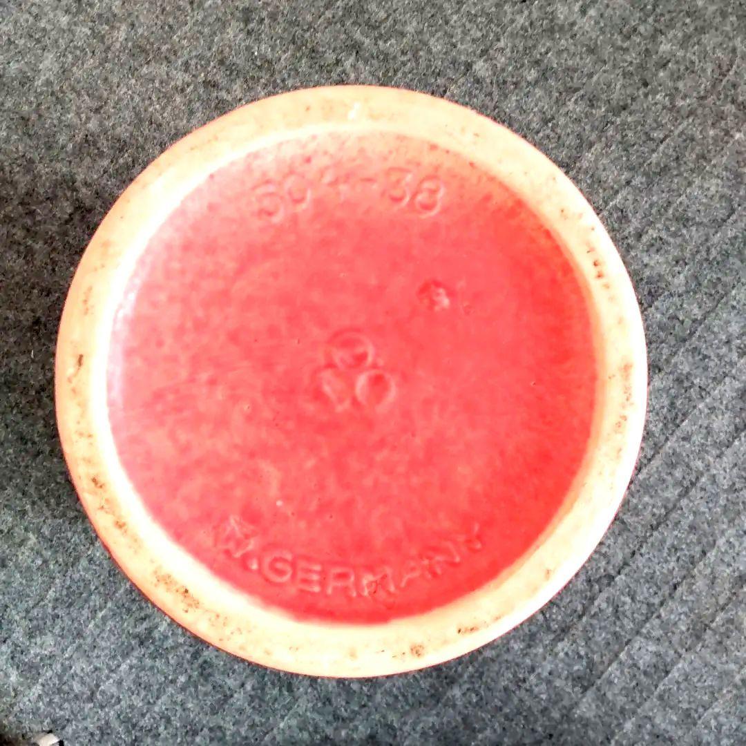 大型花器　西ドイツ　ファットラバ　W.GERMANY　フラワーベース　38cm