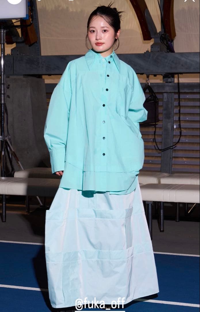 新品　ナゴンスタンス　circle shirt シャツ　nagonstans