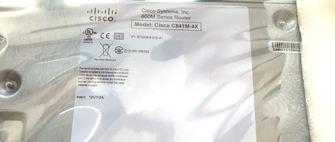 【新品未使用品】Cisco C841M