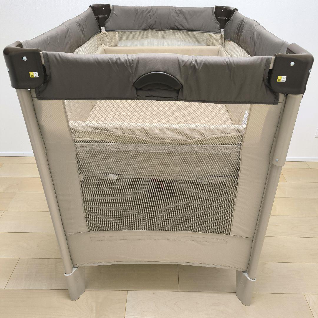 極美品✨ Aprica アップリカ ココネルエアー ベビーベッド ココア