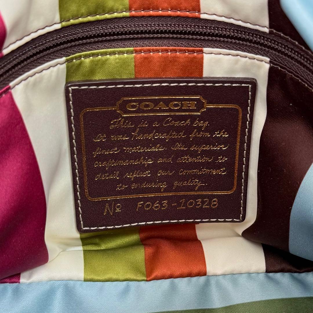 バッグ Coach Legacy 65th Turnrock Shoulder Bag