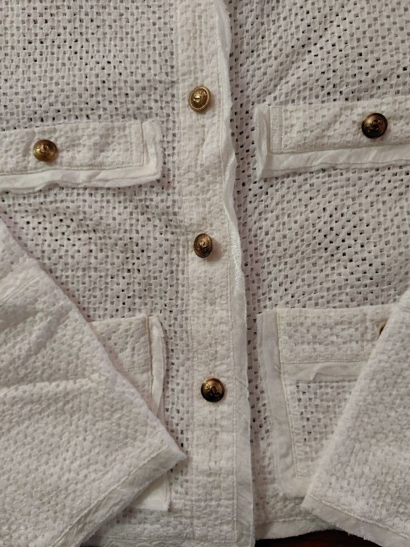 タイムセール　カレンソロジー　コットンエンブロイダリーブラウス