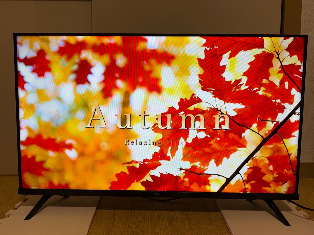 美品TCL 40S5200B 2022年製　⭕️ 地上 BS/CS、スマートテレビ