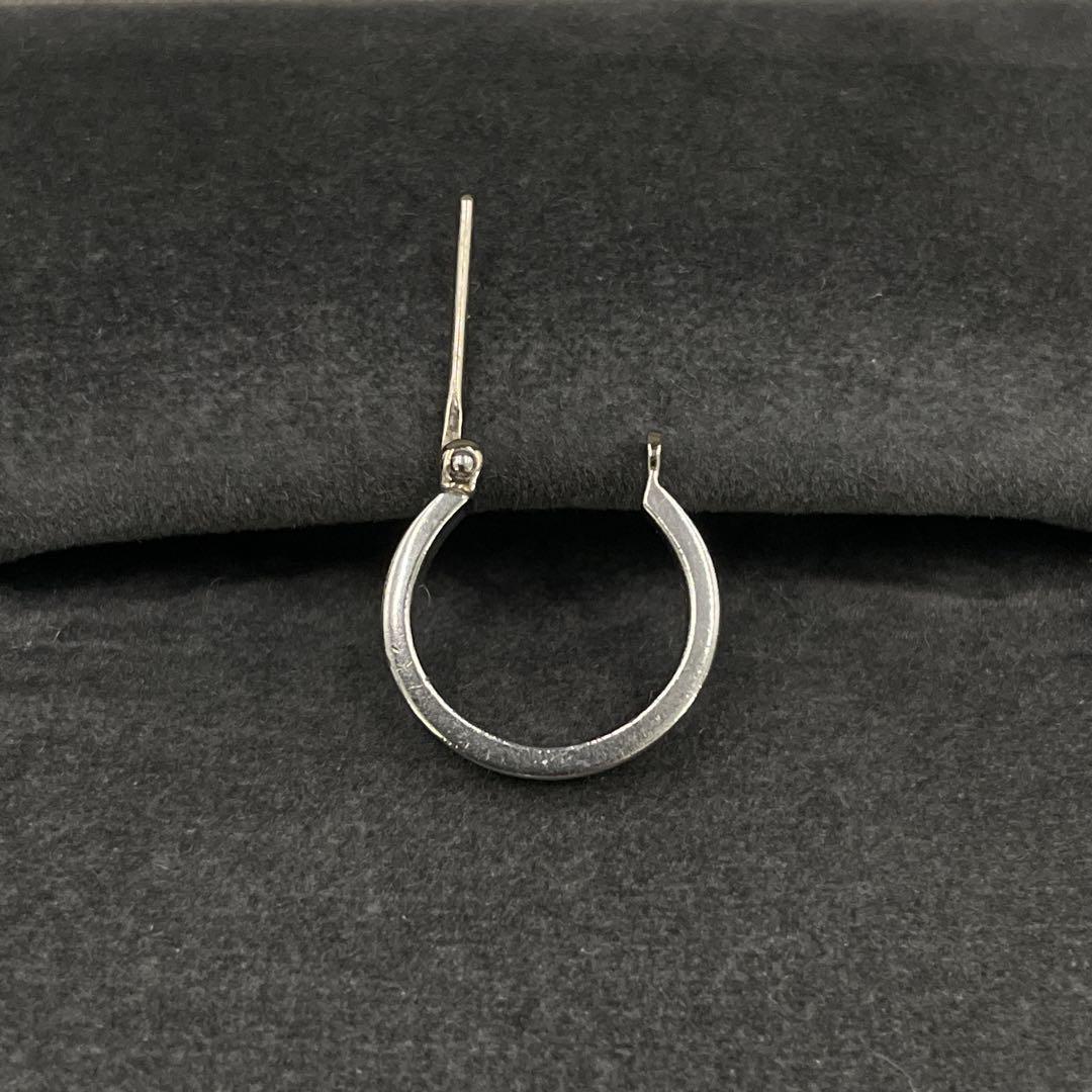 オールド　ティファニー フープピアス　シルバー アーカイブ　片耳　y2k 00s