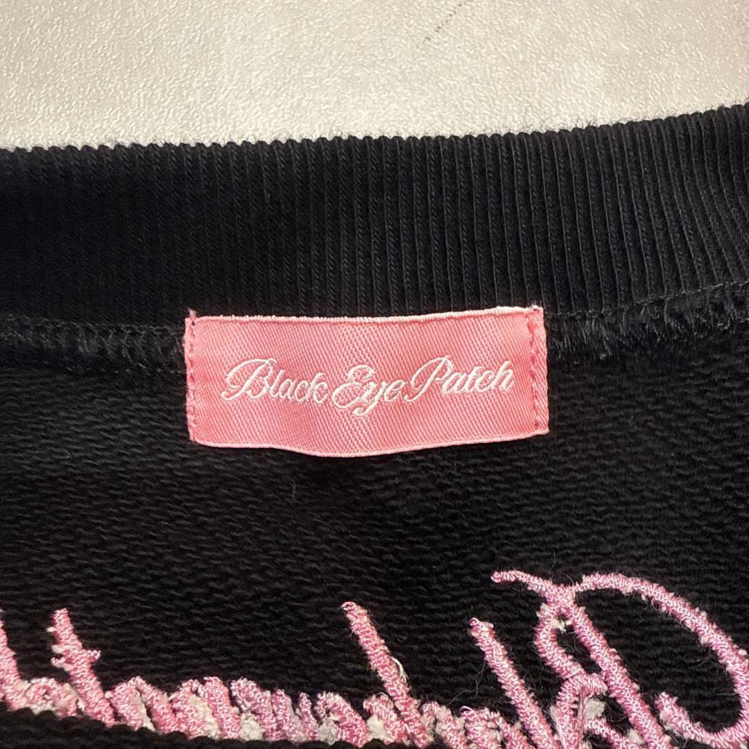 ブラックアイパッチ　トレーナー　スウェット　Black Eye Patch